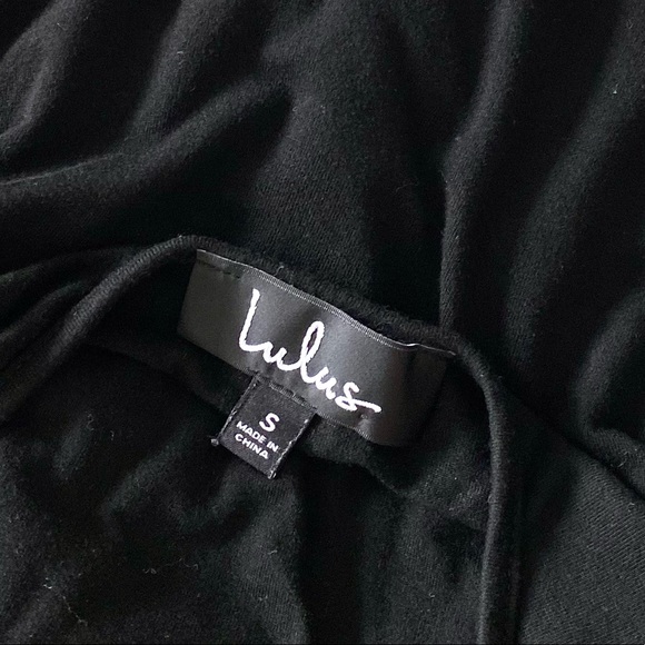 Lulu’s Size S One Shoulder Satin Ribbon Bodysuit - Picture 6 of 9